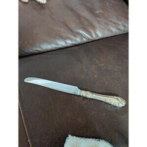Sterling Silver Knife 76g Weight Stainless Blade 9" Long